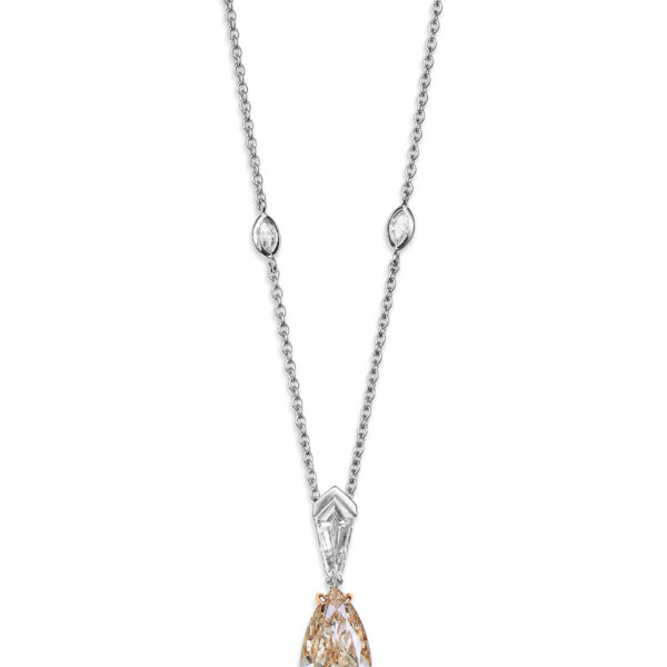 Fancy Orange Diamond Pendant - Image 5