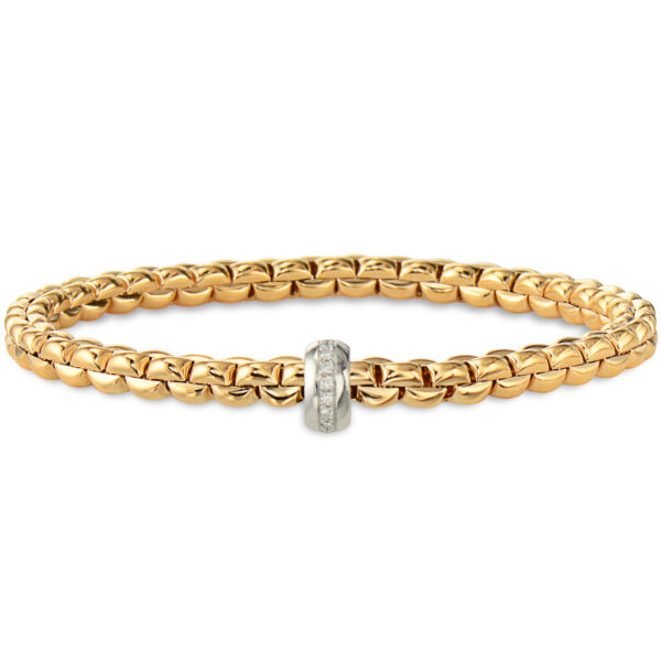 Rose Gold Flex’it Eka Bracelet by Fope