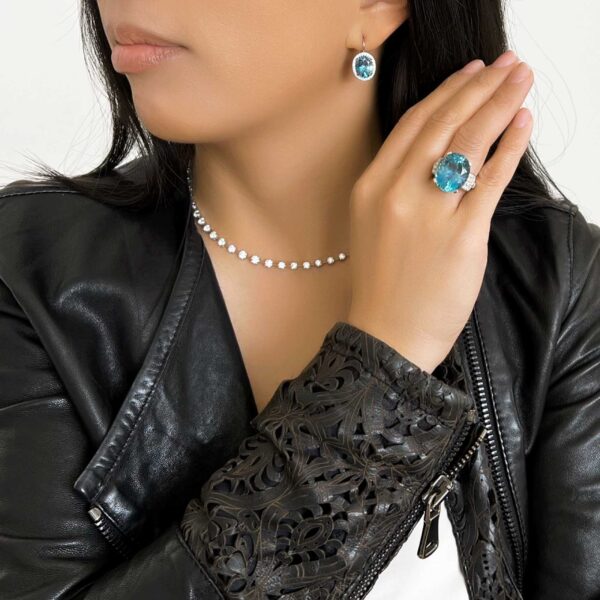 Santa Maria Aquamarine Statement Ring - Image 6